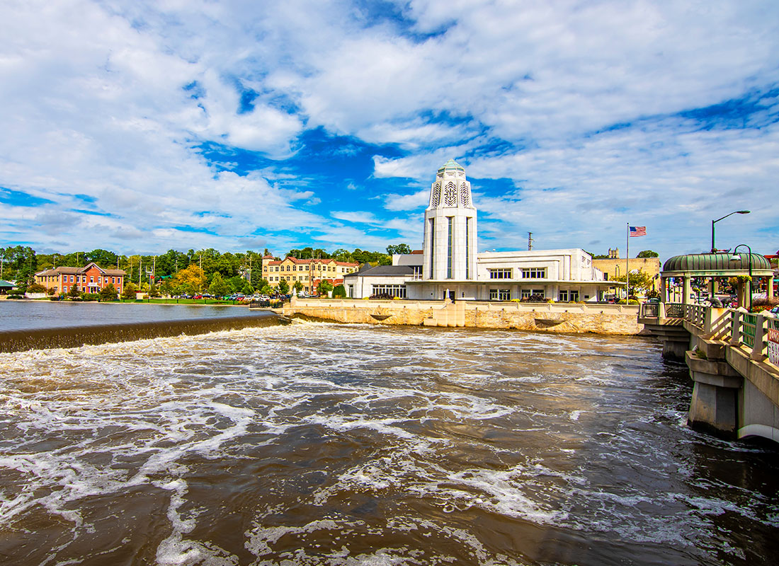 About Our Agency - St. Charles Town Street view in St. Charles Town of Illinois